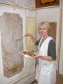 l'artiste Tatiana - Trompe l'oeil 