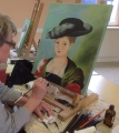 Travaux d'élève - cours de peinture
